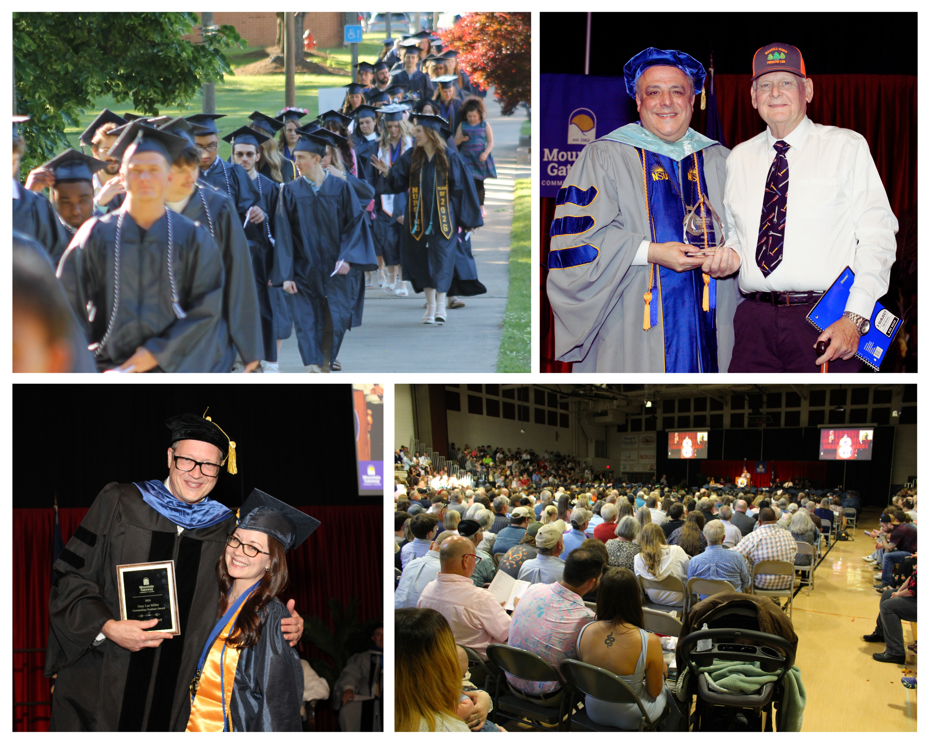 Pictures from the 2026 Commencement ceremony at Mountain Gateway Community College