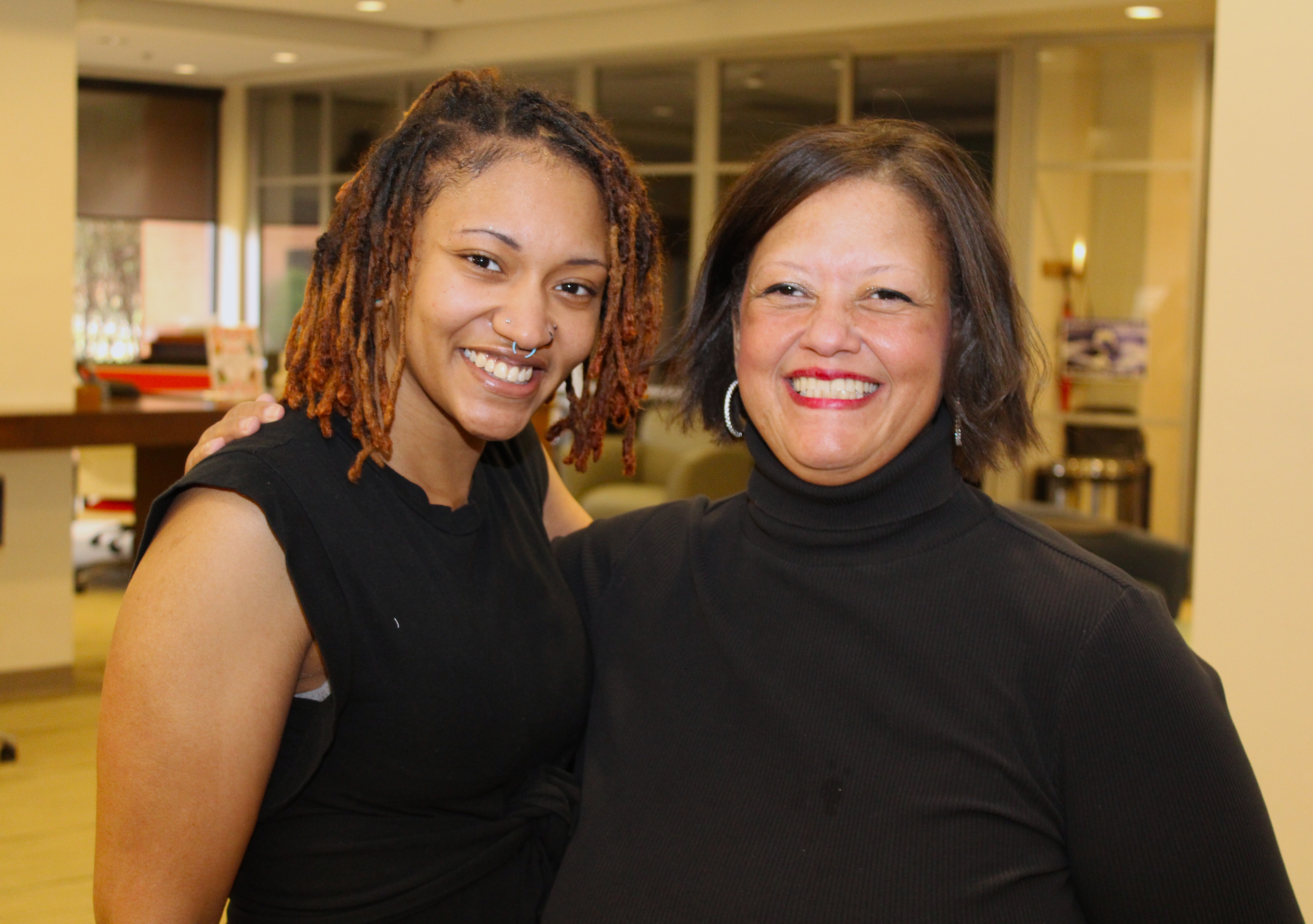 MGCC Students Keyana Alexis Smith and Sarah Williams