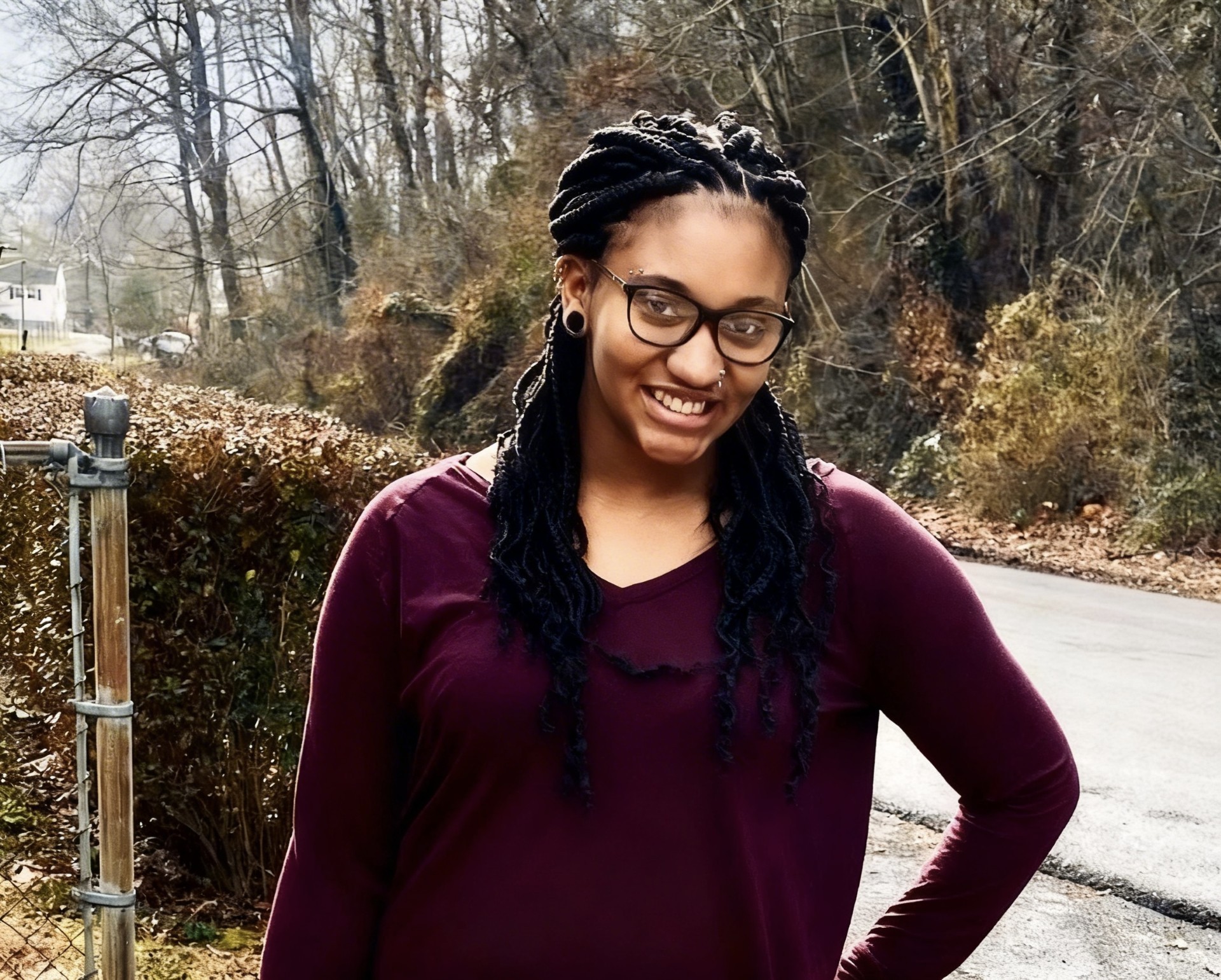 Poetry contest winner Keyana Smith