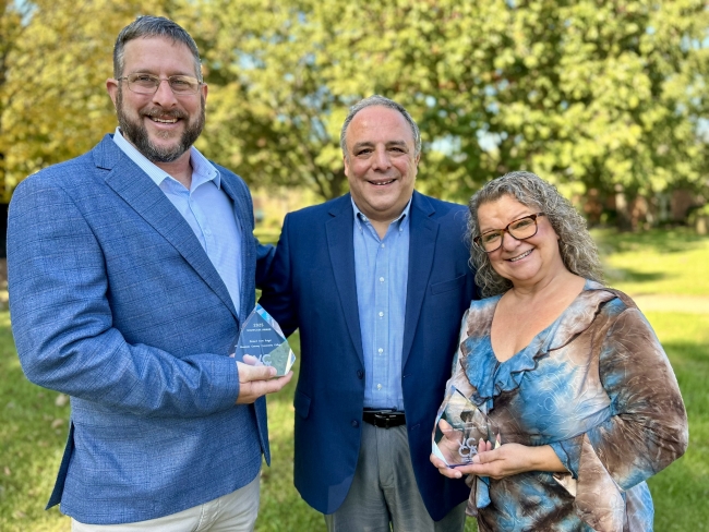 Two Mountain Gateway Community College employees have been recognized by the Virginia Community College Association (VCCA) for their exceptional contributions to the college and its students.