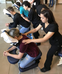 Students in Massage Therapy Program
